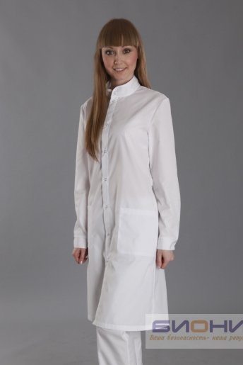 Модный медицинский халат Панацея с вышивкой